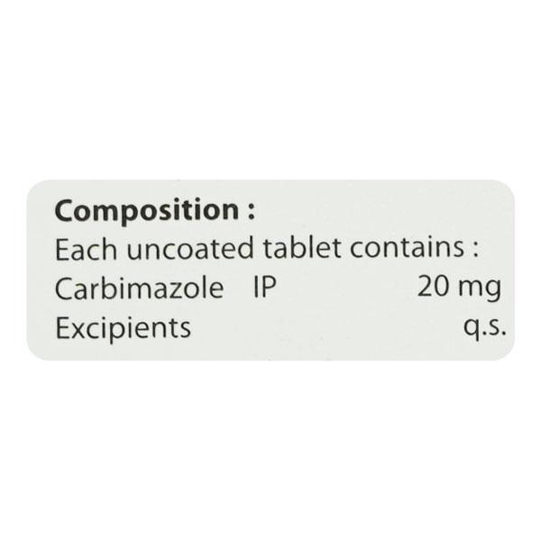 CARBIROSE 20 Tablet 100's