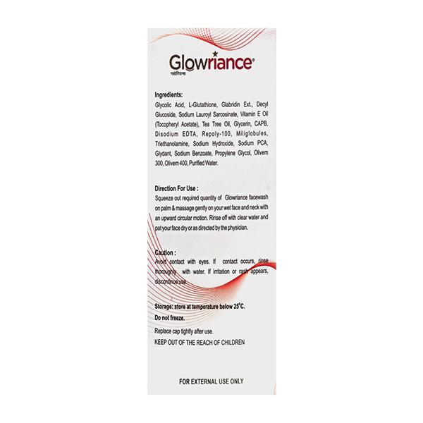 GLOWRIANCE PARABEN FREE SLS FREE SKIN RENEWING Face Wash 100ml