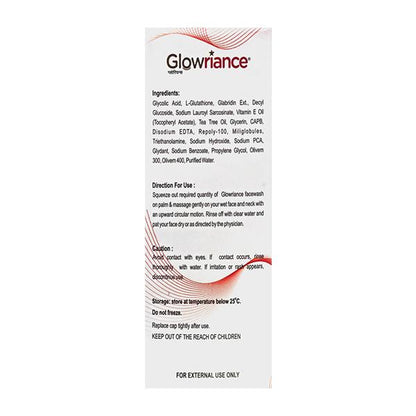 GLOWRIANCE PARABEN FREE SLS FREE SKIN RENEWING Face Wash 100ml