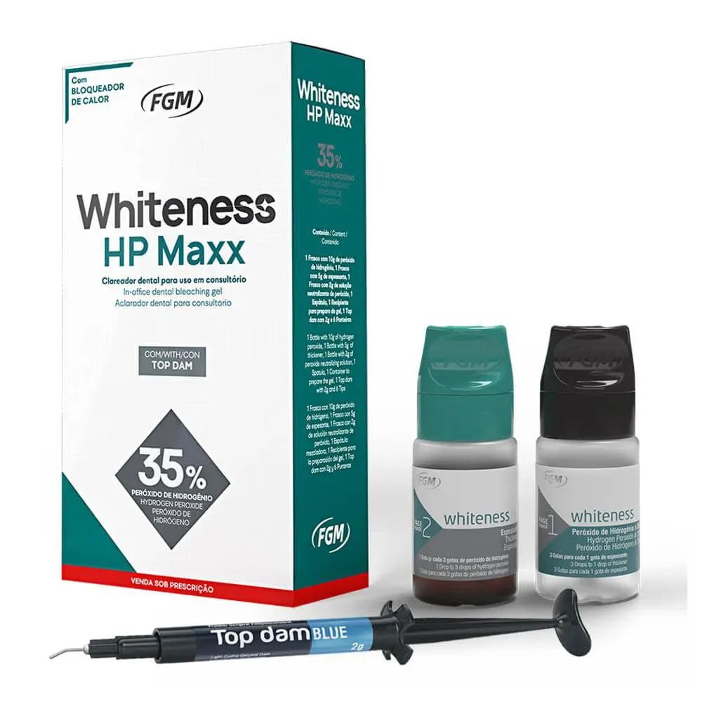 FGM Whiteness HP Maxx 35% Bleaching Material - Global Surgicals