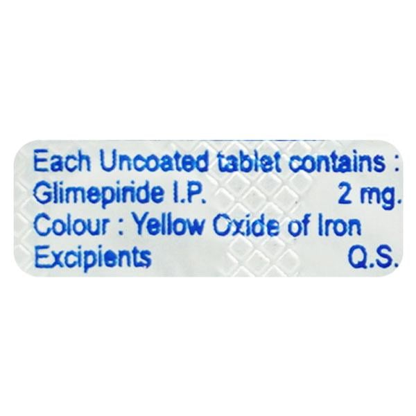 Glimison 2mg Tablet 10'S