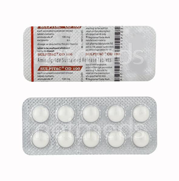 Sulpitac OD 100mg Tablet 10'S