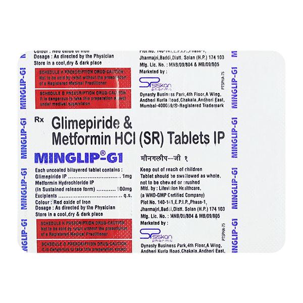 MINGLIP G 1 Tablet 10's