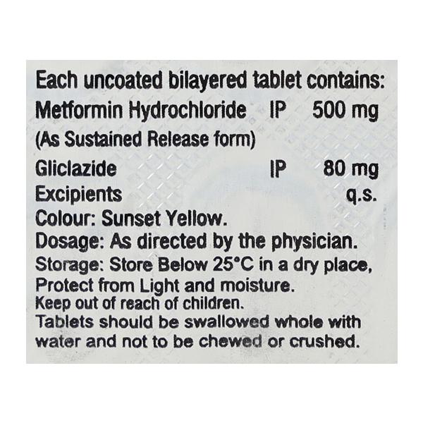 GILRAN M 80mg Tablet 10's