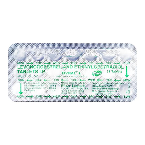 Ovral Tablet 21'S