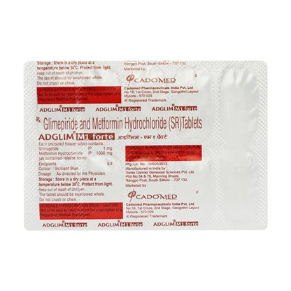 Adglim M1 Forte Tablet 10'S