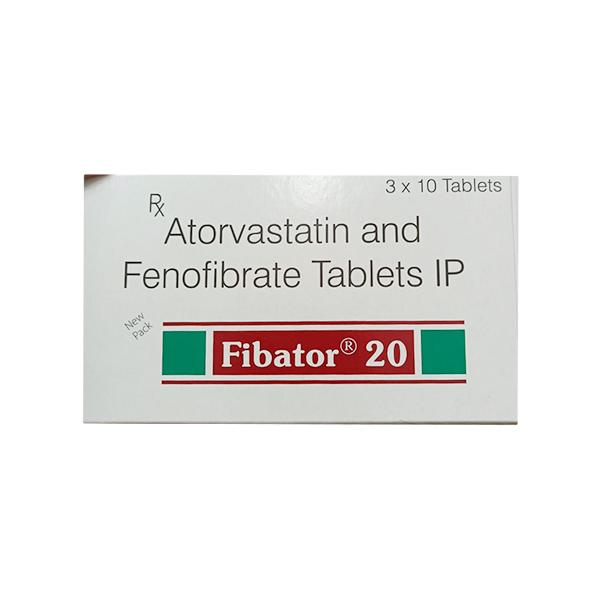 Fibator 20mg Tablet 10'S - Global Surgicals