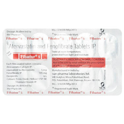 Fibator 5 New Pack Tablet 10'S - Global Surgicals