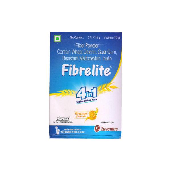 FIBRELITE ORANGE FLAVOUR Powder 10gm - Global Surgicals