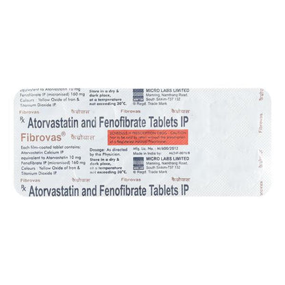 Fibrovas Tablet 10'S - Global Surgicals