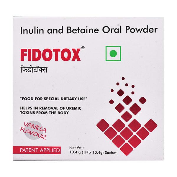 FIDOTOX VANILLA FLAVOUR Oral Powder 10.4gm - Global Surgicals