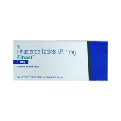 FINAST 1mg Tablet 10's - Global Surgicals