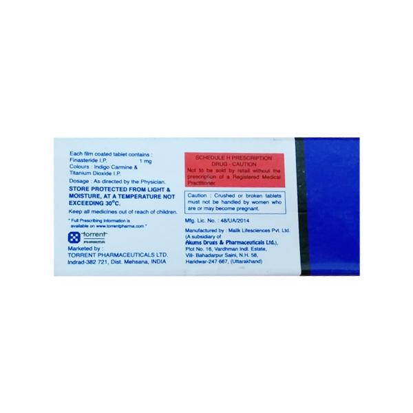FINAST 1mg Tablet 10's - Global Surgicals