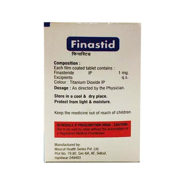 FINASTID Tablet 30's - Global Surgicals