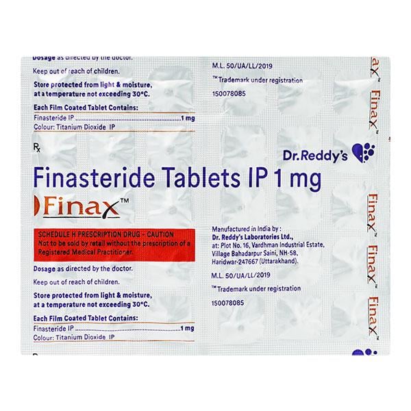 Finax 1mg Tablet 30'S - Global Surgicals