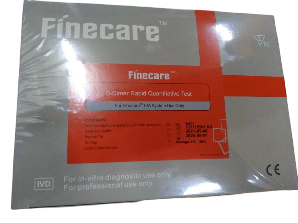 Finecare D - Dimer Rapid Quantitative Test - Global Surgicals