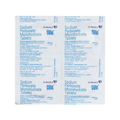 Fittydent Tablet 4'S - Global Surgicals