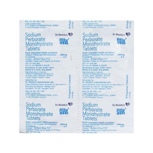 Fittydent Tablet 4'S - Global Surgicals