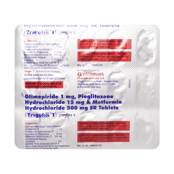 Trigulin 1mg Tablet 15'S
