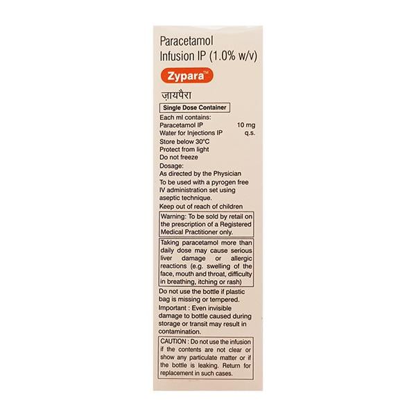 ZYPARA Infusion 100ml