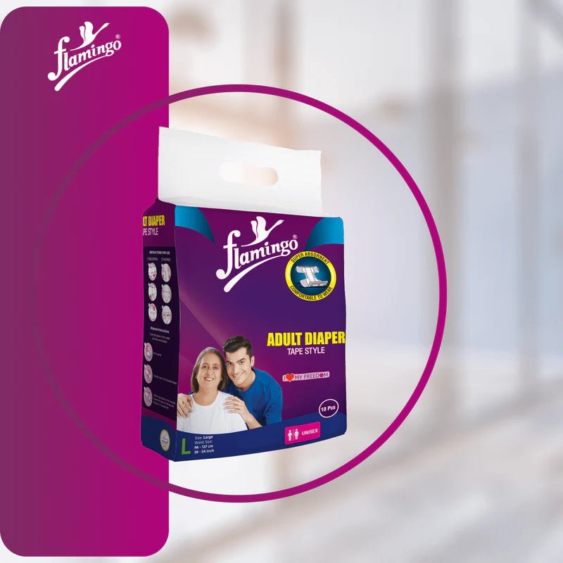 Flamingo Adult Diaper Tape - Global Surgicals