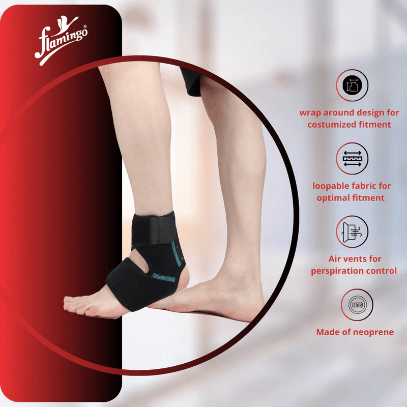 Flamingo Ankle Wrap Neoprene - Global Surgicals