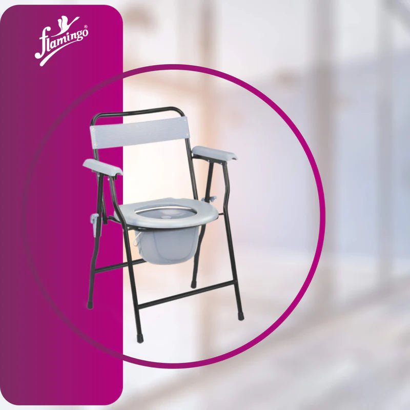 Flamingo Classic Commode Chair - Global Surgicals