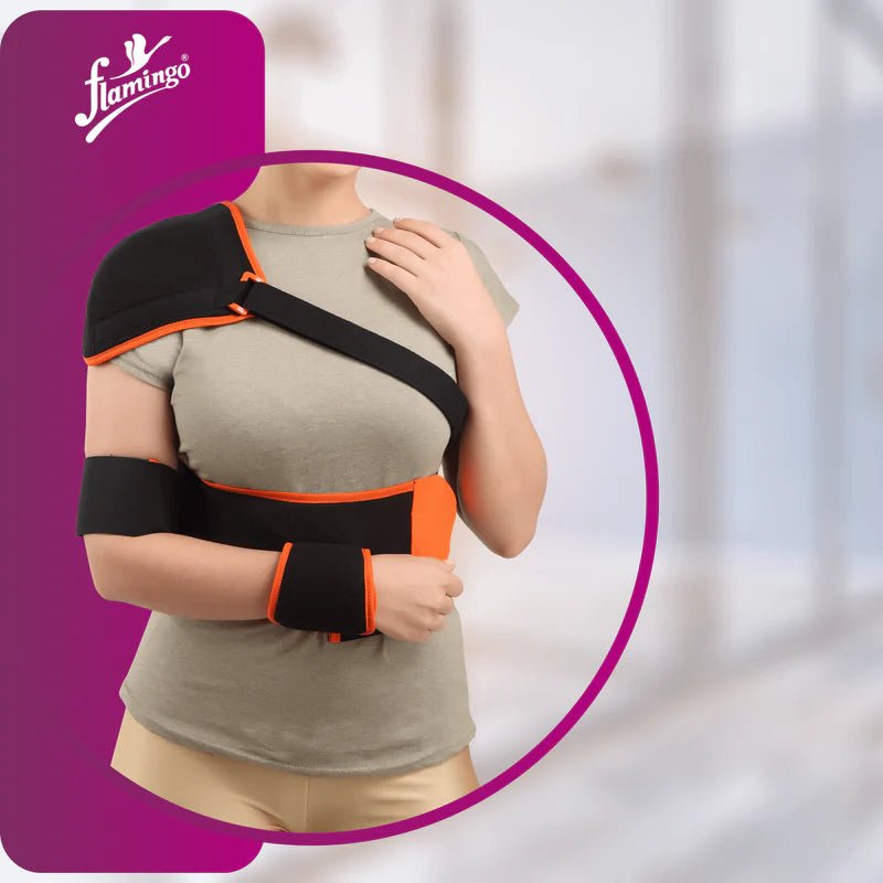 Flamingo Elastic Shoulder Immobiliser - Global Surgicals