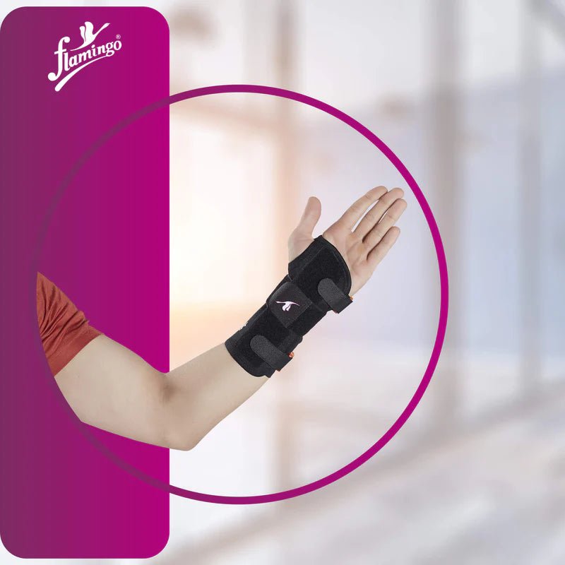 Flamingo Elastic Wrist Splint - Global Surgicals