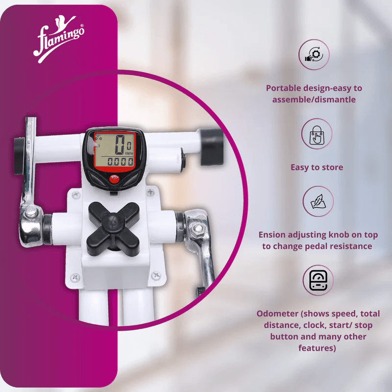 Flamingo Exercise Cycle with Odometer - Global Surgicals