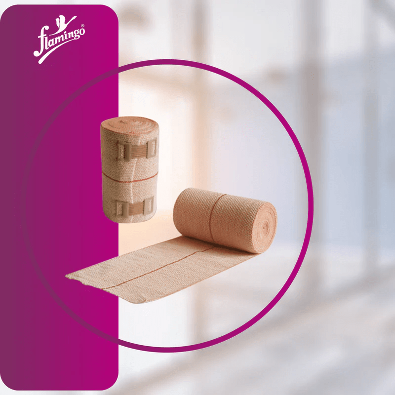 Flamingo Flamiband Elastic Crepe Bandage - Global Surgicals