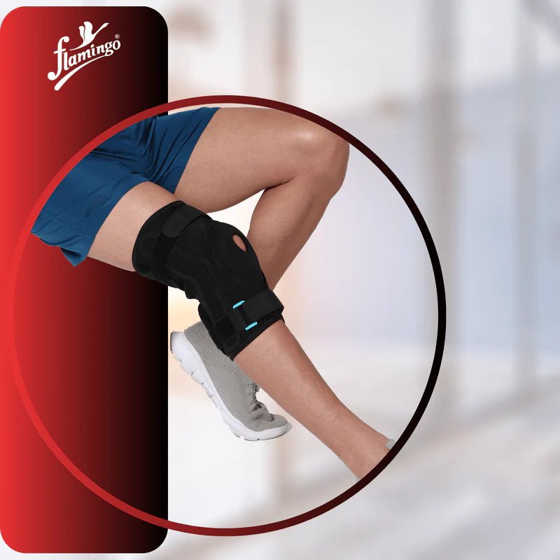 Flamingo Hinge Knee Stabiliser Neoprene - Global Surgicals