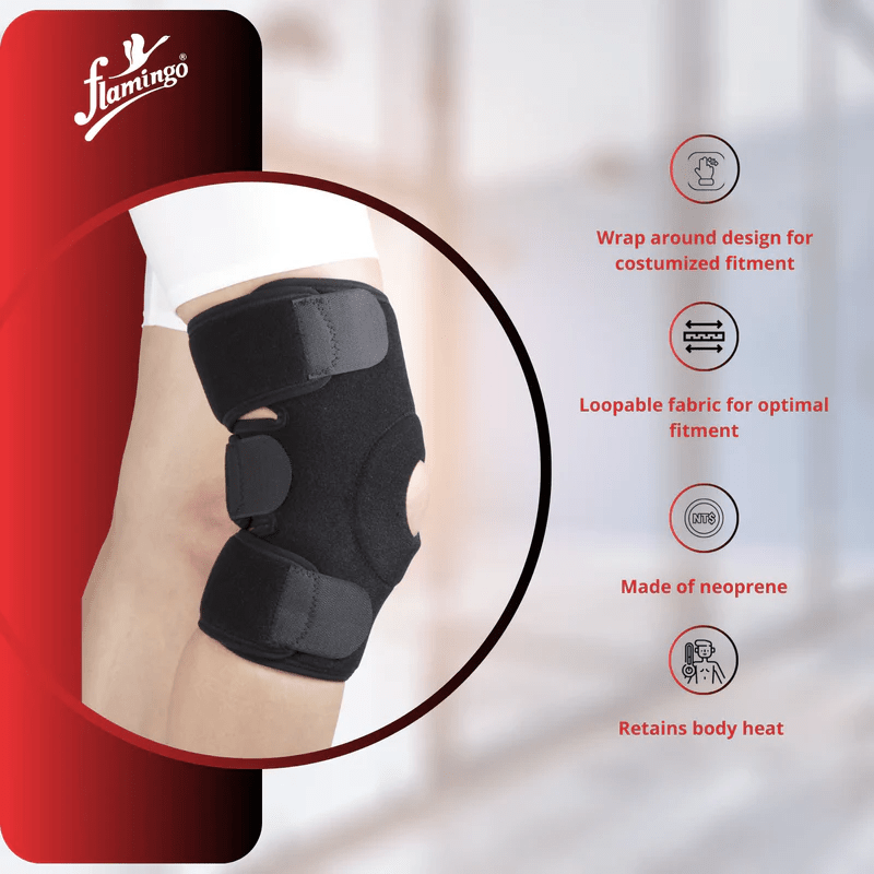 Flamingo Knee Wrap Neoprene - Global Surgicals
