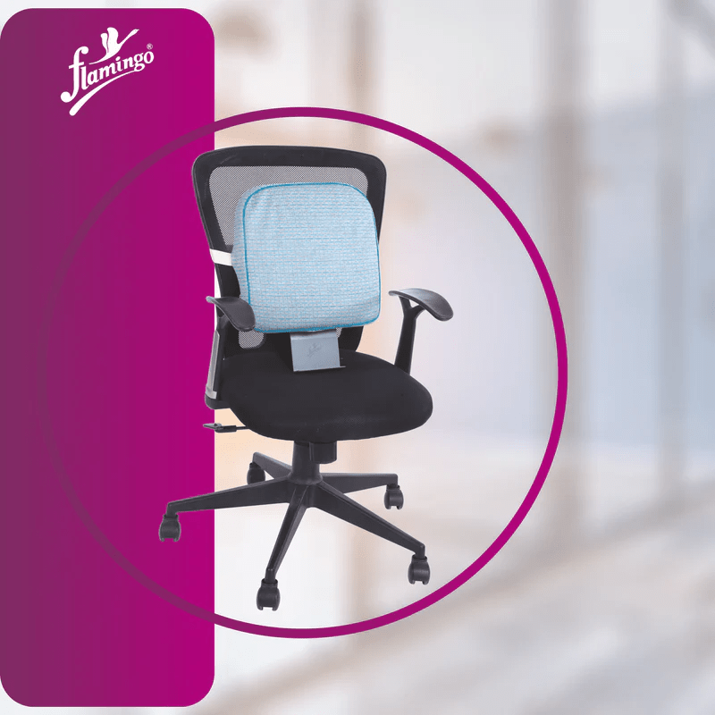 Flamingo Memory Foam Back Rest with Stand - Global Surgicals