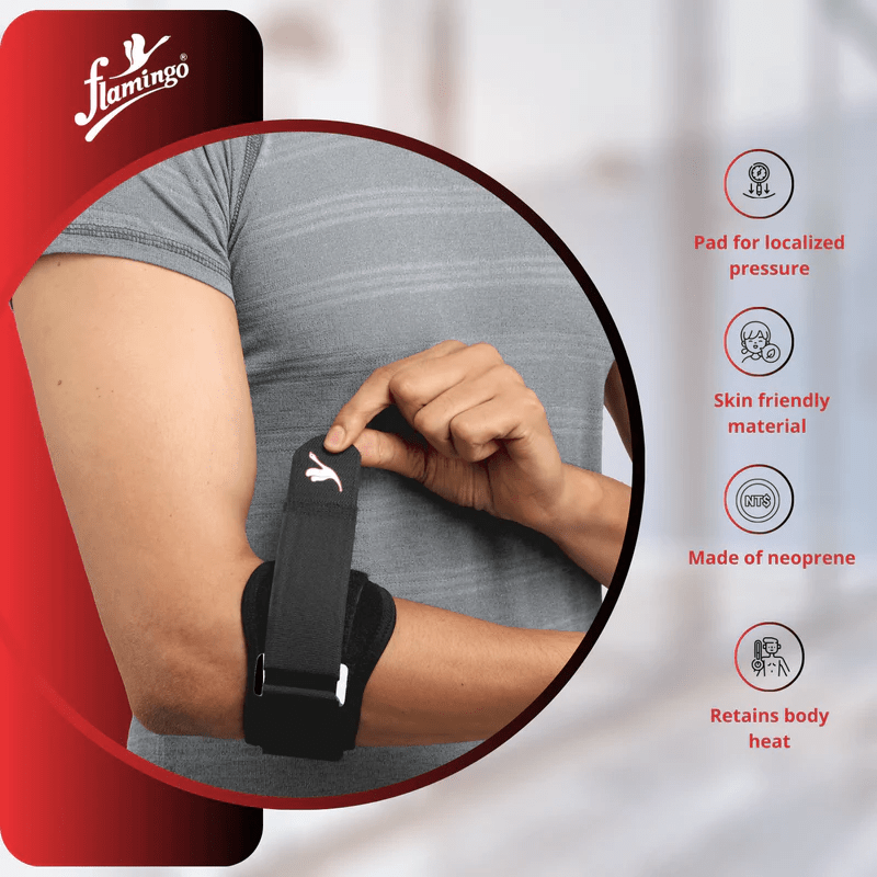 Flamingo Tennis Elbow Support Neoprene - Global Surgicals