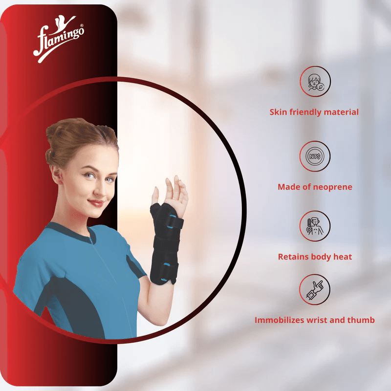 Flamingo Wrist Thumb Abdu Brace Neo - Global Surgicals