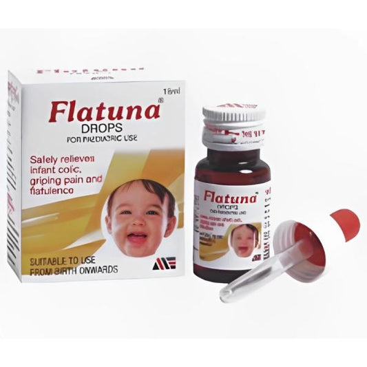 FLATUNA Drops 15ml - Global Surgicals