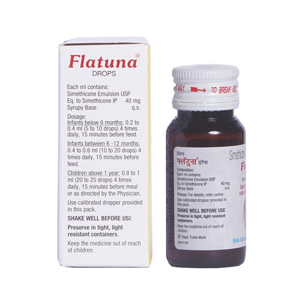 FLATUNA Drops 30ml - Global Surgicals