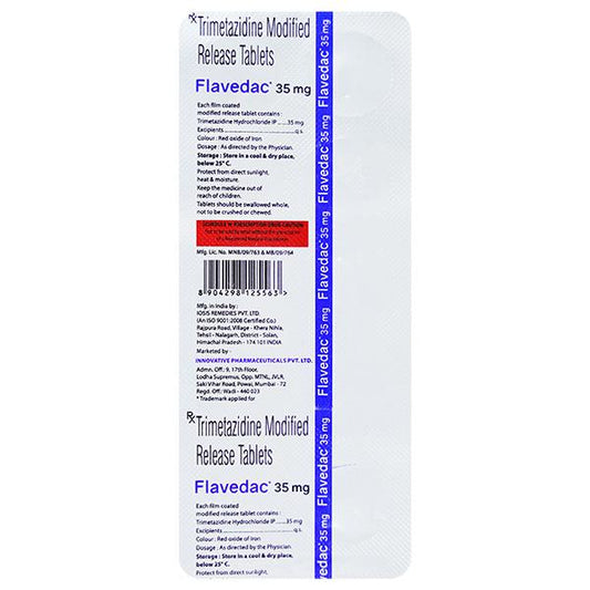 FLAVEDAC 35mg Tablet 10's - Global Surgicals