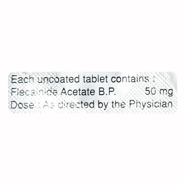 Flecarite 50mg Tablet 10'S - Global Surgicals