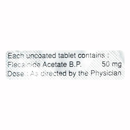 Flecarite 50mg Tablet 10'S - Global Surgicals