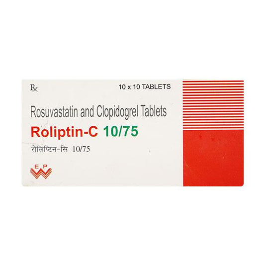 Roliptin C 10/75mg Tablet 10'S