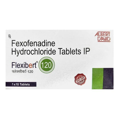FLEXIBERT 120 Tablet 10's - Global Surgicals