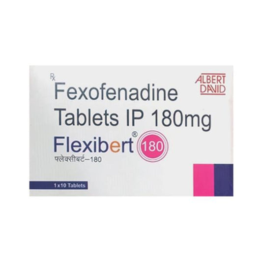 FLEXIBERT 180 Tablet 10's - Global Surgicals