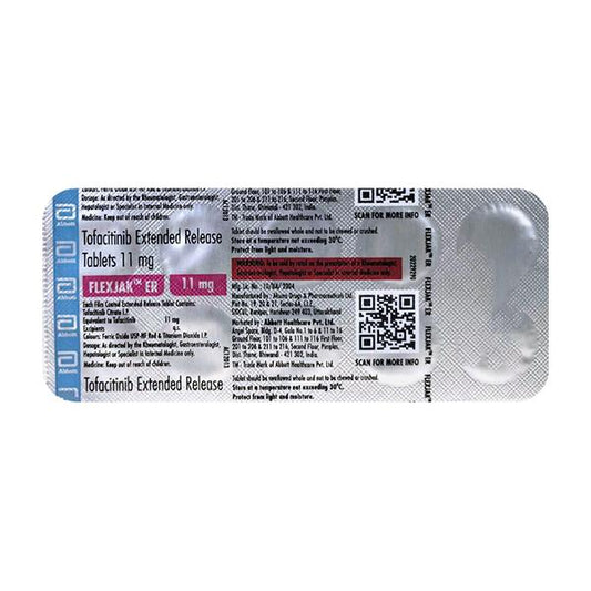 FLEXJAK ER 11 Tablet 10's - Global Surgicals