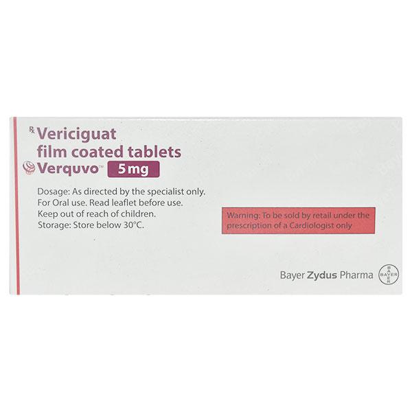VERQUVO 5 Tablet 14's