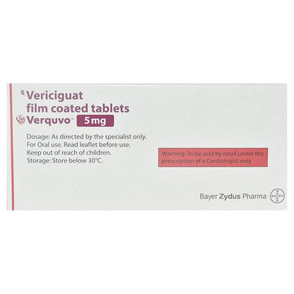 VERQUVO 5 Tablet 14's