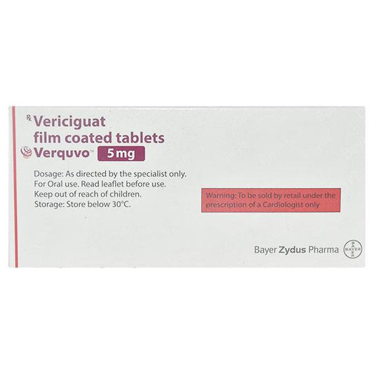 VERQUVO 5 Tablet 14's