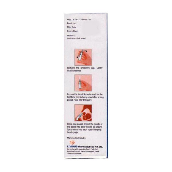 FLOCARE 120md Nasal Spray 12gm - Global Surgicals