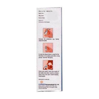 FLOCARE 120md Nasal Spray 12gm - Global Surgicals